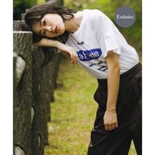 『別注』La Hutte×EKAL　ロゴデザインTシャツ