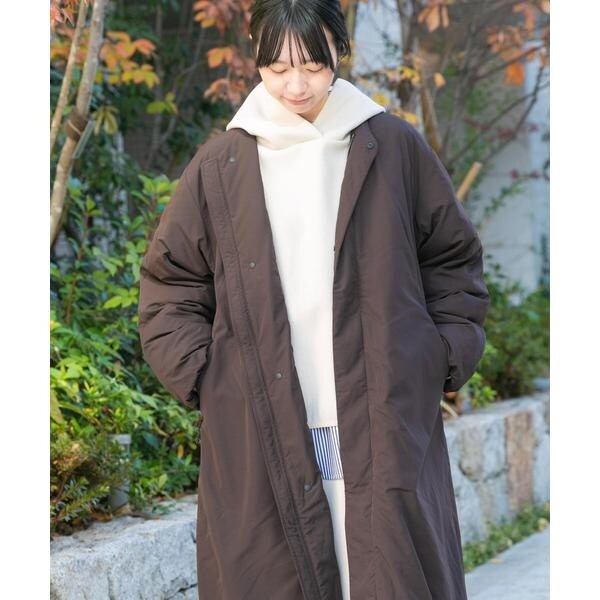 UR TECH』中綿 ノーカラーコート | エカル(EKAL) | マルイウェブチャネル