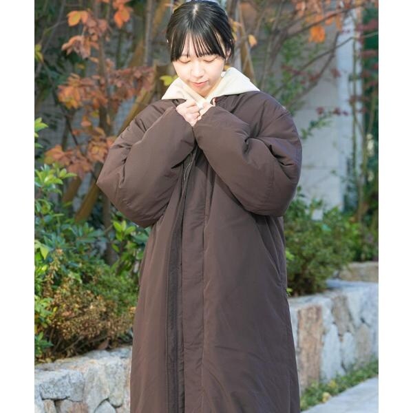 UR TECH』中綿 ノーカラーコート | エカル(EKAL) | マルイウェブチャネル