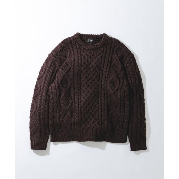 【NEW】エカル（EKAL）/アランニットプルオーバー アランニットプルオーバー | エカル(EKAL) | マルイウェブチャネル