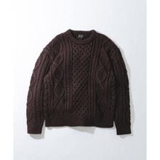 アランニットプルオーバー