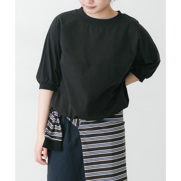 [�}���C]DOT AIR SHORT-SLEEVE PULLOVER/�G�J���iEKAL�j �u���b�N