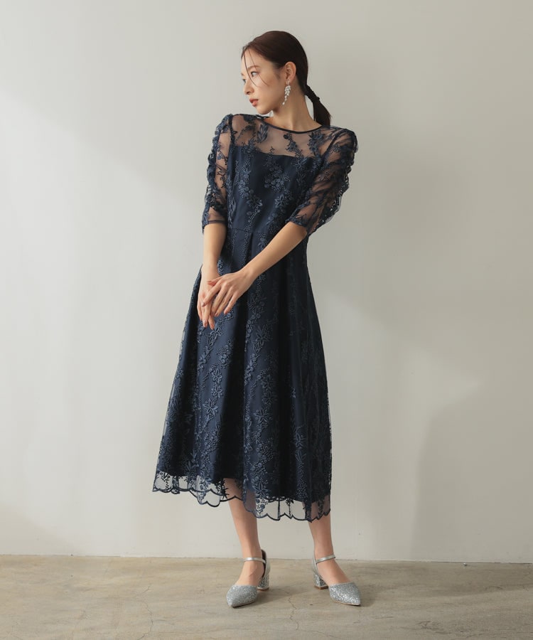 新品⭐️haremode パーティードレス オケージョンドレス 4L 大きめ ドレス_4Lサイズ（大きいサイズ）｜結婚式・二次会ドレス【公式