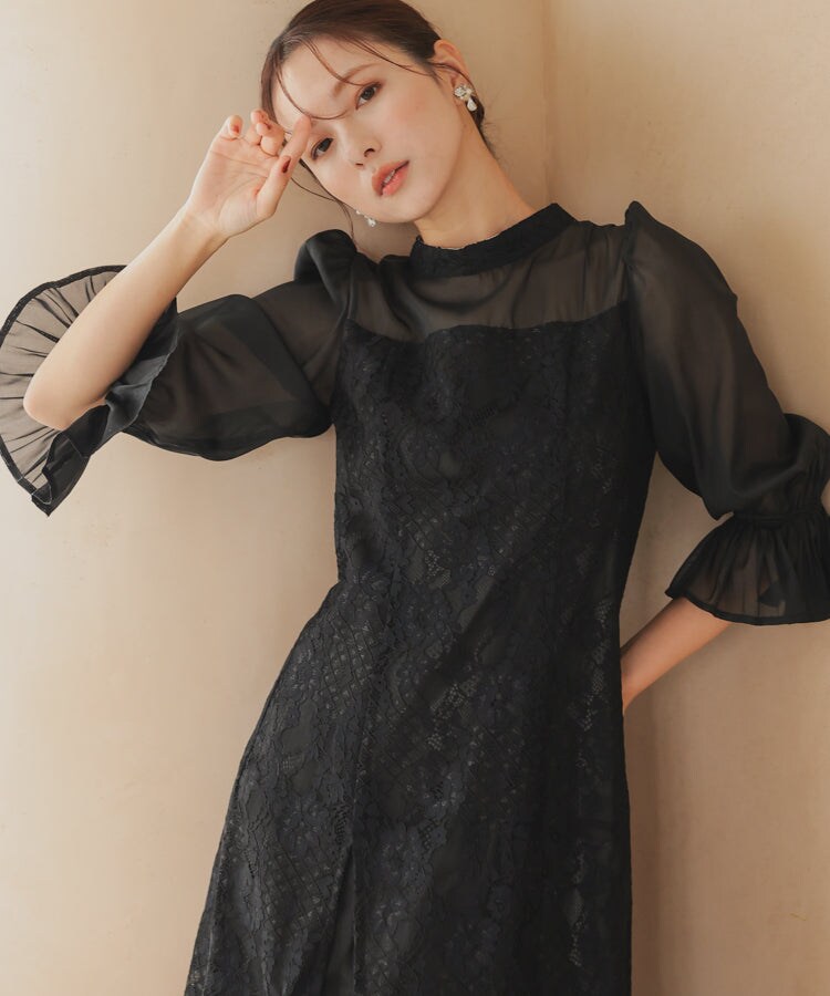 美品 haremode ハレモード ギャザートップスパンツドレス カーキ M 結婚式・お呼ばれドレス｜ギャザートップスパンツドレス