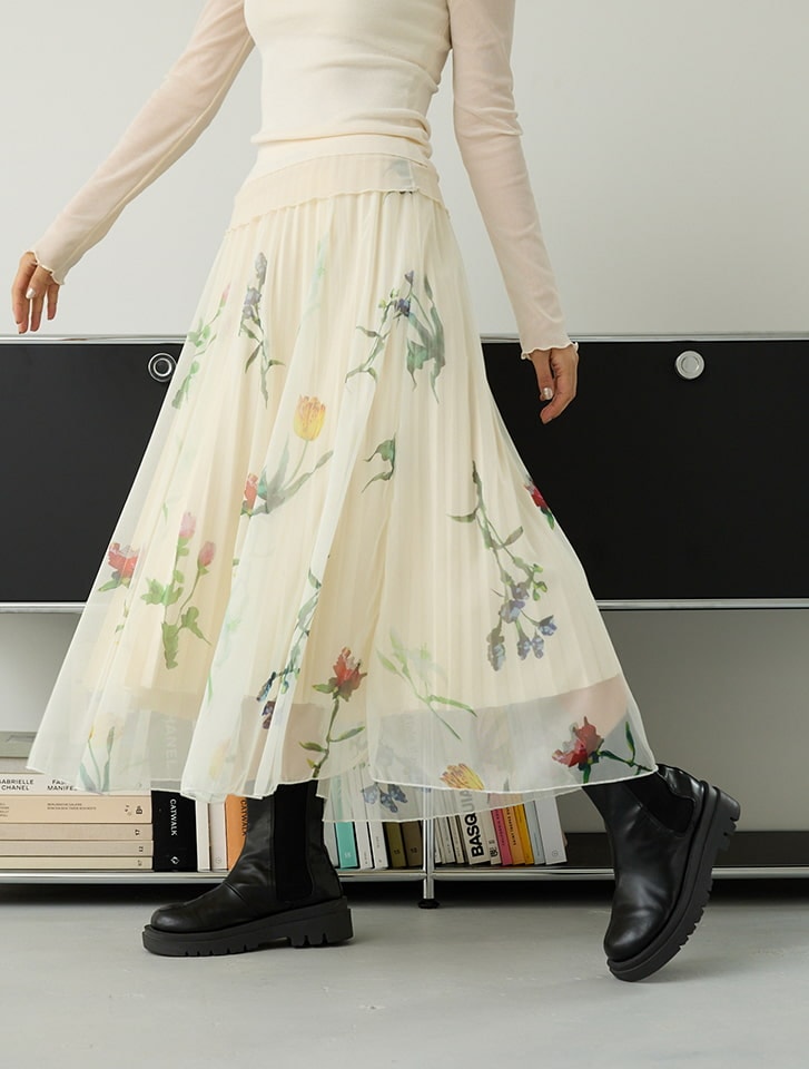 フロントジップフリーススカート | ラシュッド(LASUD) | マルイウェブ