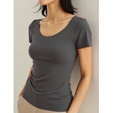 【EssentialWarm】吸湿発熱インナー（半袖）