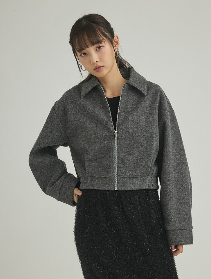 フィフス（fifth）/フェイクウールブルゾン フェイクウールブルゾン | フィフス(fifth) | マルイウェブチャネル