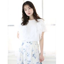 【接触冷感】チュールドッキングTシャツ