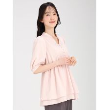 ウエスト切替5分袖チュニック | フィフス(fifth)