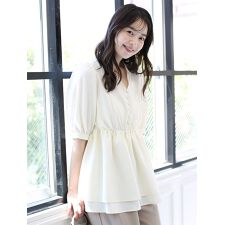 ウエスト切替5分袖チュニック | フィフス(fifth)
