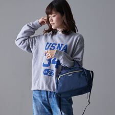 【anello】ショルダーバッグ 10ポケット 撥水