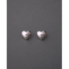 【NINA&JULES】ビッグハートシルバーピアス