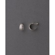 【NINA&JULES】リブシルバーピアス