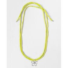 【Kara Yoo】Flora Raw Silk フラワーネックレス