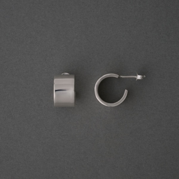 Nina&Jules】ティアドロップシルバーピアス | ニナ・エ・ジュール