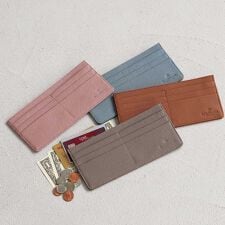 ブルーシンシア(BLUE SINCERE)の本革 長財布 レディース 薄さ5mm カード6枚 スキミング 防止 スリム