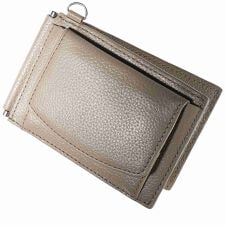 本革 パスケース 小銭入れ付き カード7枚 薄型