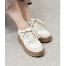 【超軽量】大人のための 厚底スニーカー きれいめ 5.5cmヒール