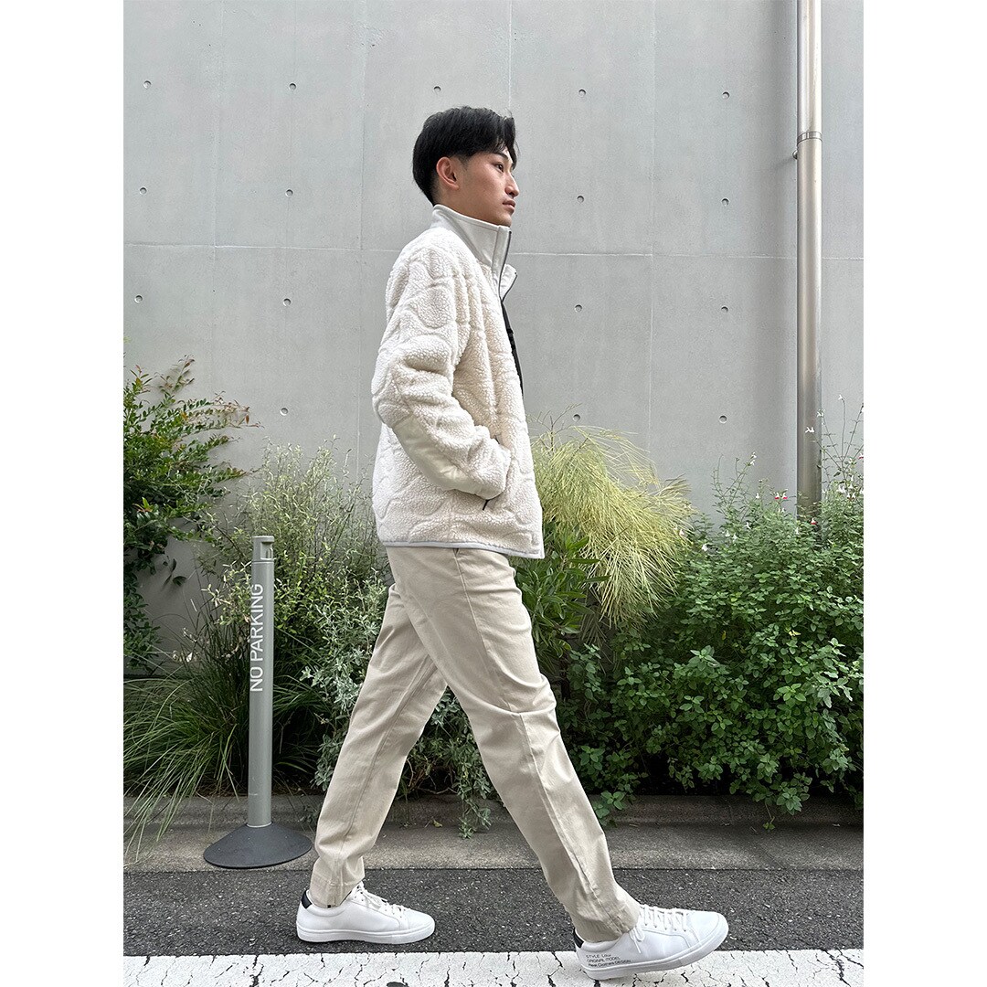 Custom Culture】Vintage Sheep Boa キルトブルゾン ボアブルゾン