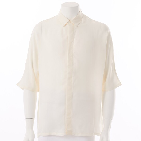 【Custom Culture】キュプラTWILL ドルマン ショートスリーブ シャツ