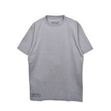 【Custom Culture】空紡糸シルケット加工天竺クルーネックTシャツ