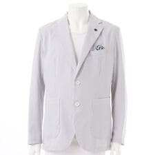 【G-STAGE】 シアサッカーストライプジャケット