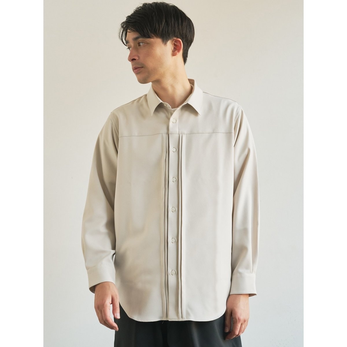 トランジション（TRANSITION）/【TRANSITION】2タックレギュラーカラーシャツ TRANSITION】2タックレギュラーカラーシャツ | トランジション
