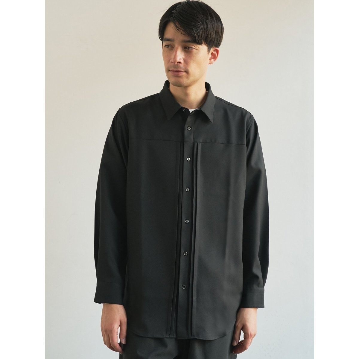 TRANSITION】2タックレギュラーカラーシャツ | トランジション