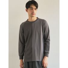 【TRANSITION】フライスパネル切り替えラグランスリーブTEE ロンT
