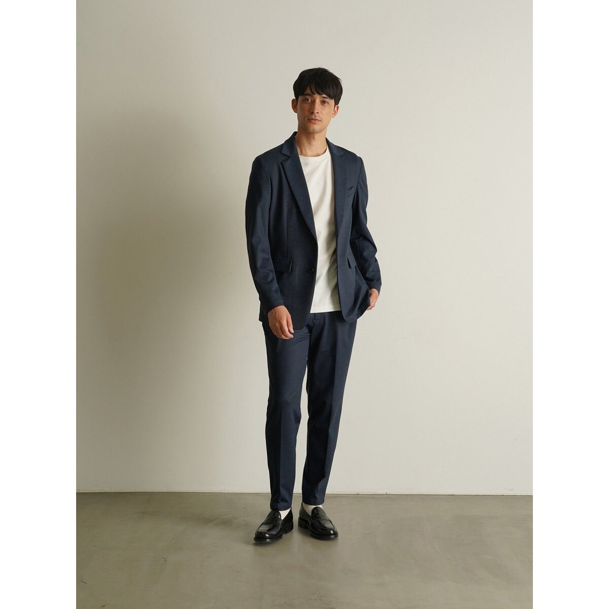 EC LIMITED】ナイロントリコットストレッチスーツ | アウール(AOURE