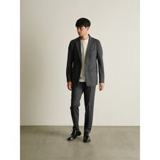 カスタムカルチャー(CUSTOM CULTURE)の【Custom Culture】ツイルプリントポンチ　スーツ セットアップ