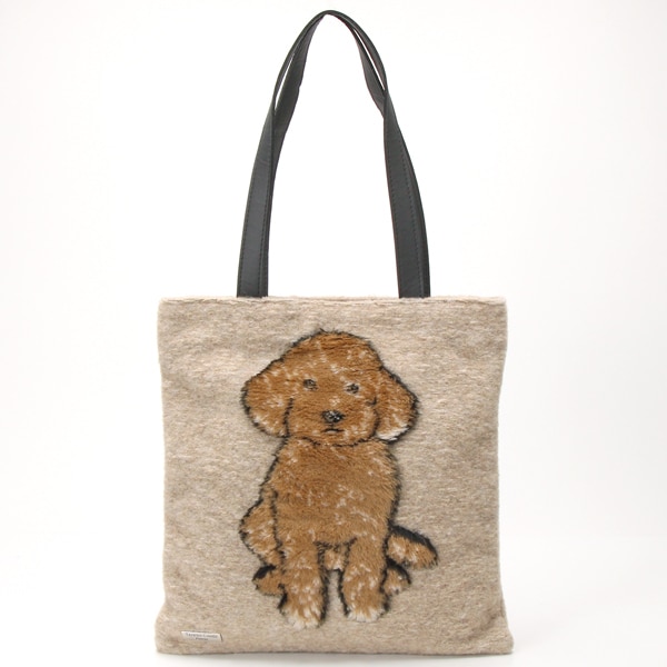 テレサカンビ BARBONCINO プードル トートバッグ | サックスバー