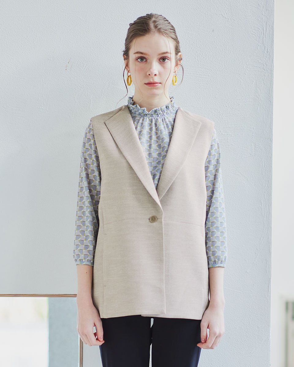 デイジーキルトウォームパデット ベスト | マリークワント(MARY QUANT