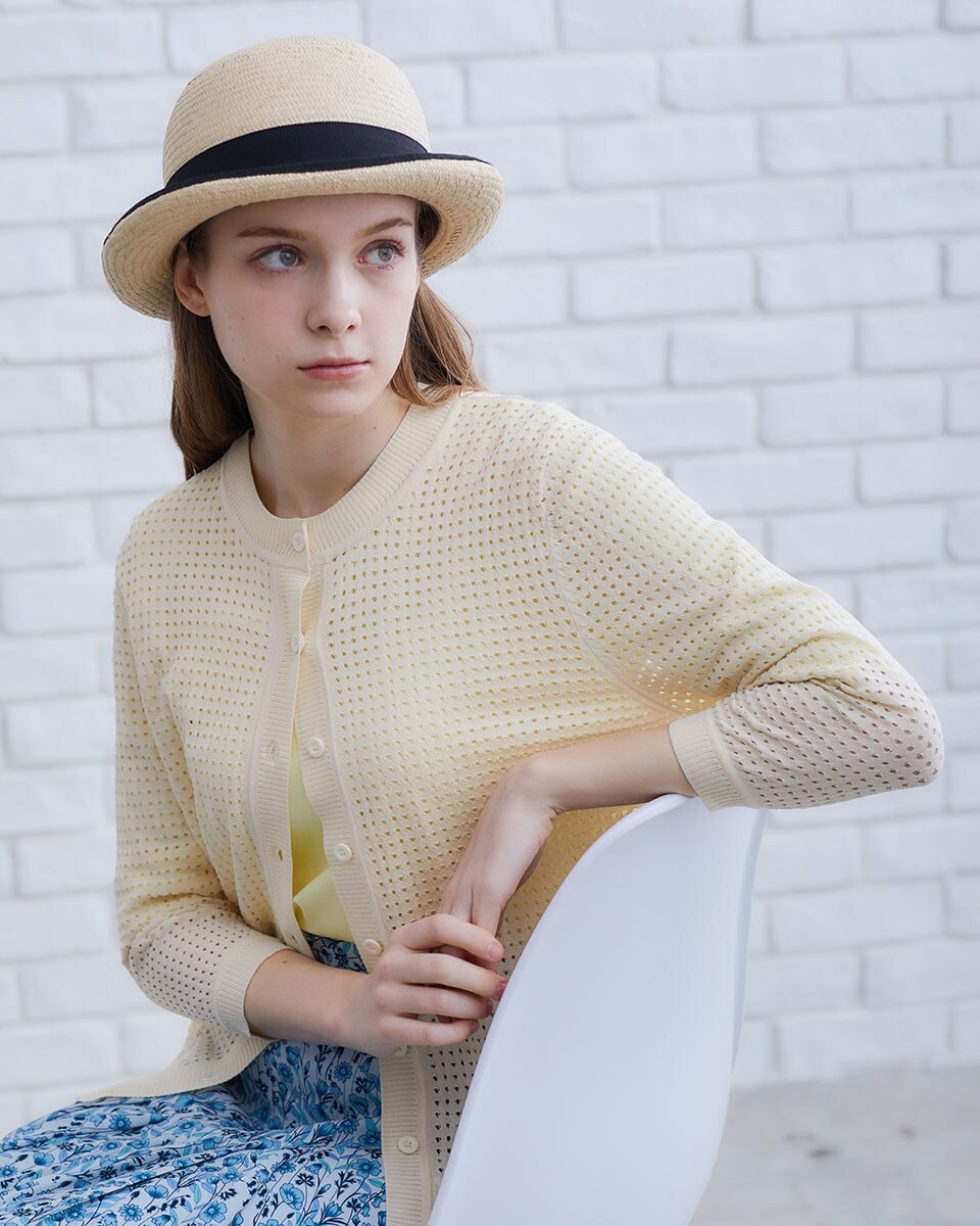 クルーネックカーディガン | マリサグレース(Marisa Grace) | マルイ