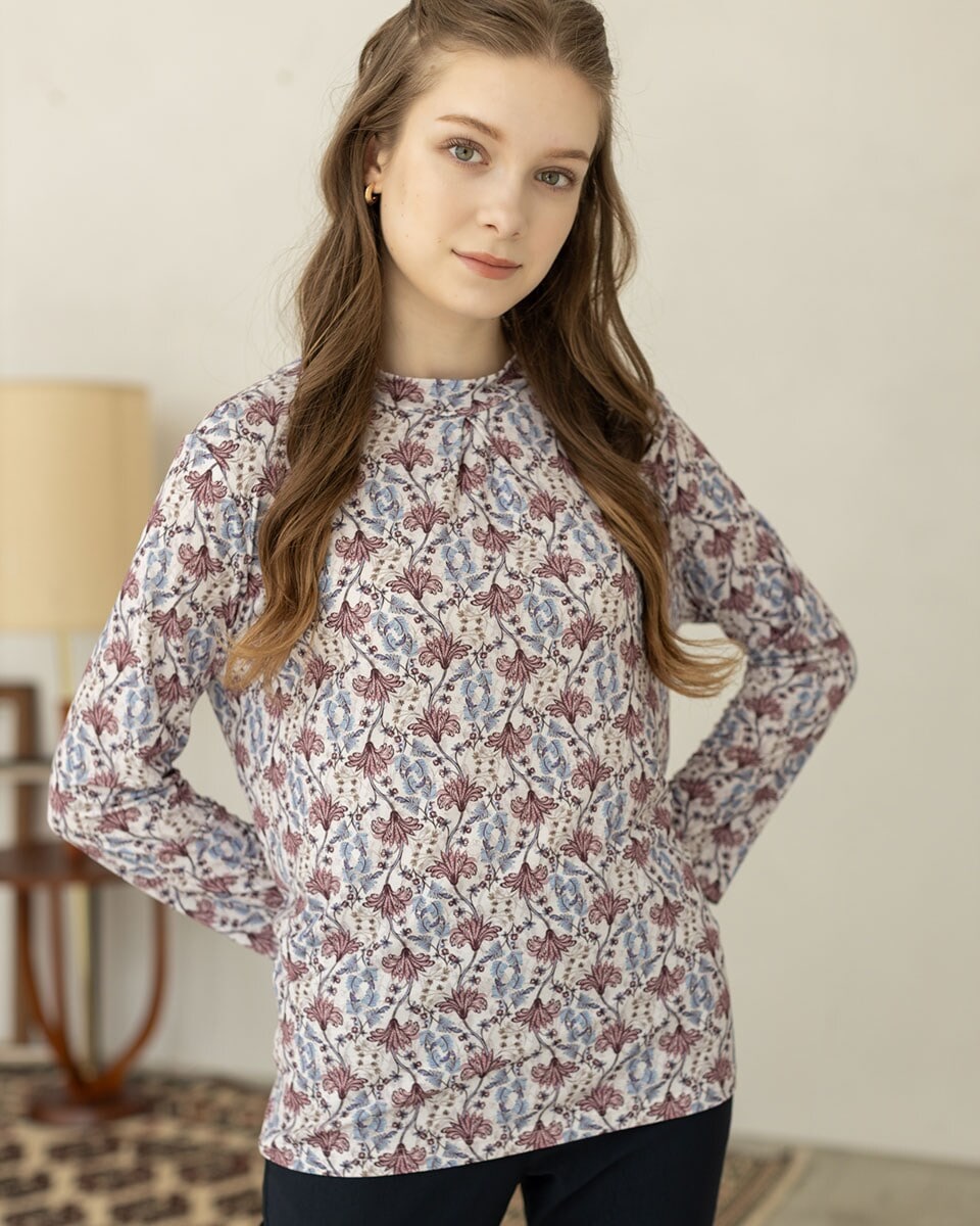 千鳥ジャカードカットソー | マリサグレース(Marisa Grace) | マルイ