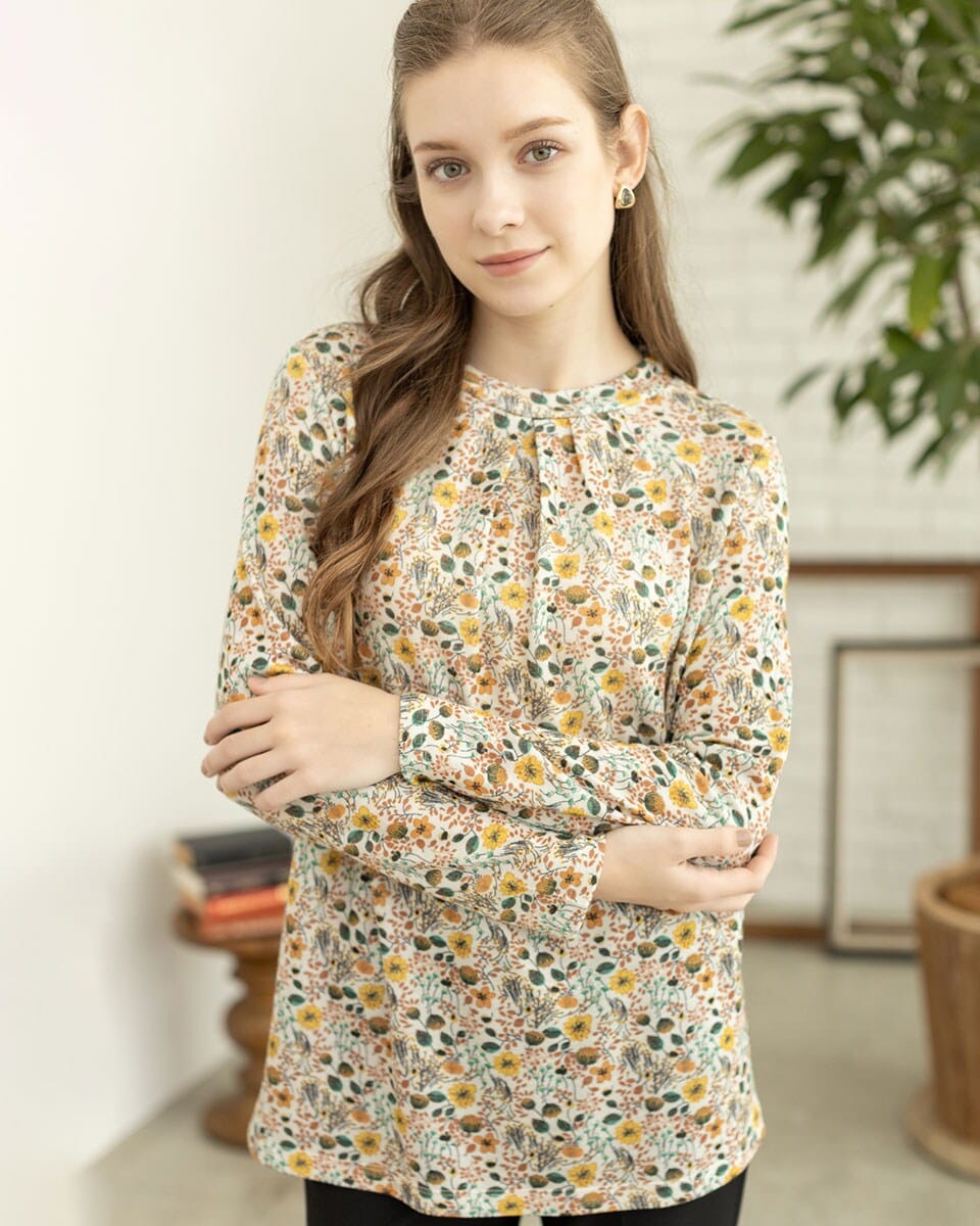 千鳥ジャカードカットソー | マリサグレース(Marisa Grace) | マルイ