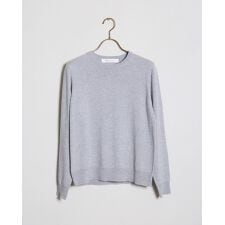 イタリー糸WOOLニットクルーネックプルオーバー