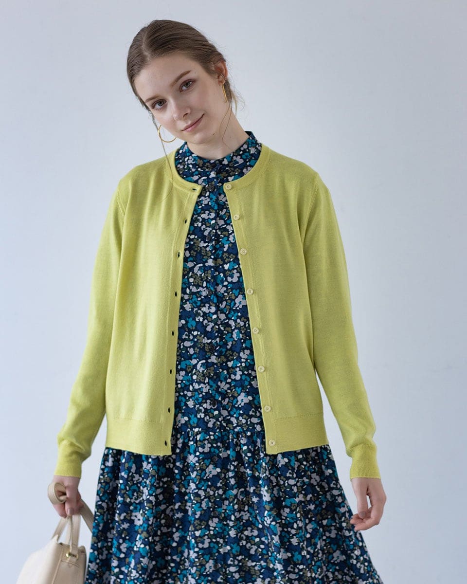 イタリー糸WOOLニットカーディガン | マリサグレース(Marisa Grace