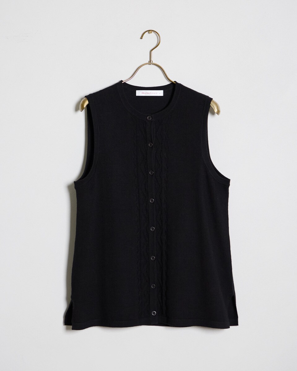 マリサグレース（Marisa Grace）/イタリー糸WOOLニットベスト イタリー糸WOOLニットベスト | マリサグレース(Marisa Grace) | マルイ
