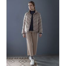 セミワイドクロップドパンツ