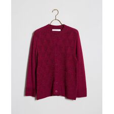 三つ杢WOOLニットカーディガン