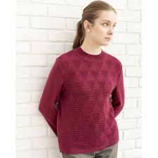 三つ杢WOOLニット