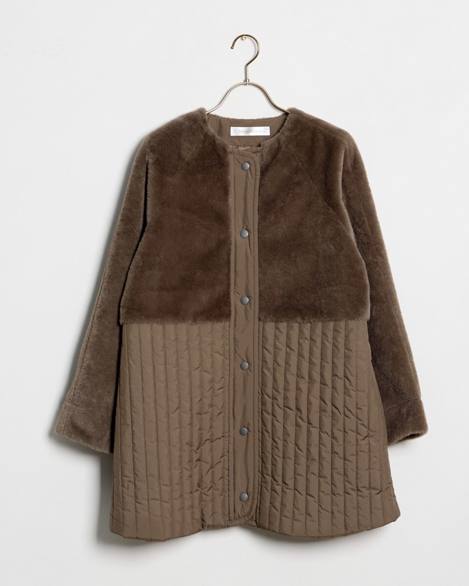 フードファーショートダウンコート | フレイ アイディー(FRAY I.D