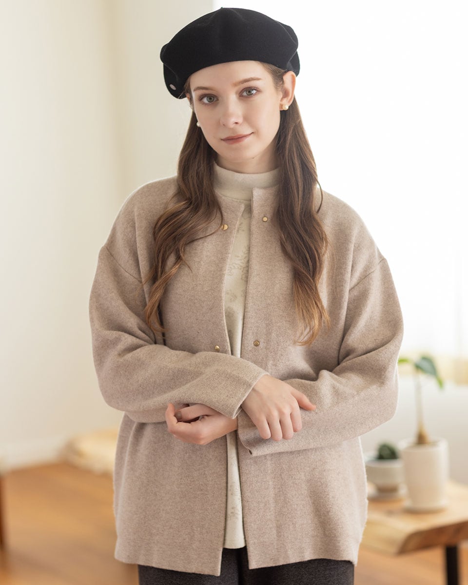 Wフェイスニットジャケット | マリサグレース(Marisa Grace) | マルイ