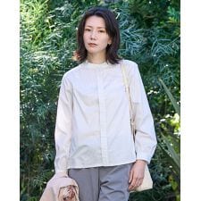 ストライプブラウス