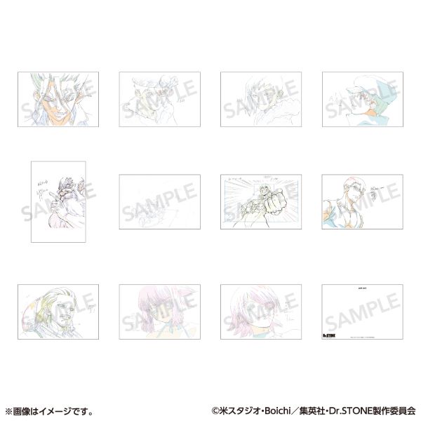 送料無料の商品 Dr.STONE ポストカードコレクション トムス | 原画展ver./B カード・カードストック
