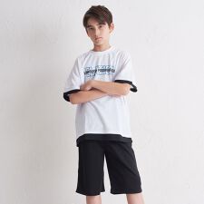 アイレットメッシュＴシャツ ハーフパンツ セットアップ