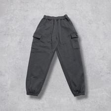 カーゴポケット 裏起毛ロングパンツ