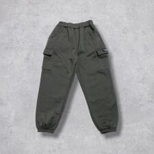 カーゴポケット 裏起毛ロングパンツ