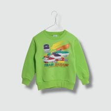 新幹線　裏起毛トレーナー